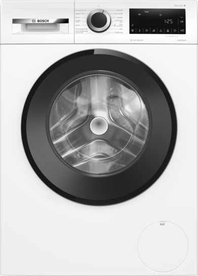Bosch Serie 6 Tvättmaskin, frontmatad 9 kg max. 1400 varv/min