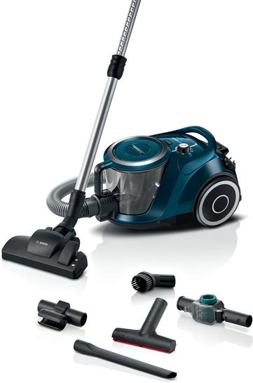 Bosch Produktbild: Bosch Serie 6 Beutelloser Staubsauger ProFamily Blau