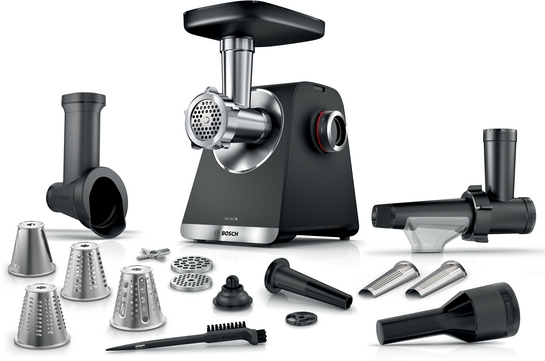 Bosch Serie 6 Köttkvarn MultiPower 2100 W Svart, silver metalic