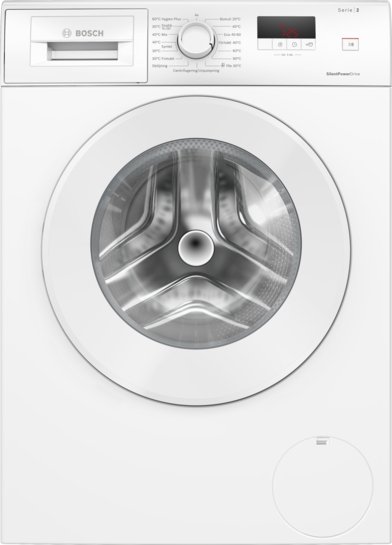 Bosch Serie 2 Tvättmaskin, frontmatad 8 kg max. 1200 varv/min