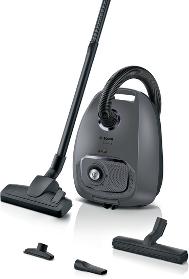 Bosch  Dammsugare med påse Grå BGL41GR3H Serie 4