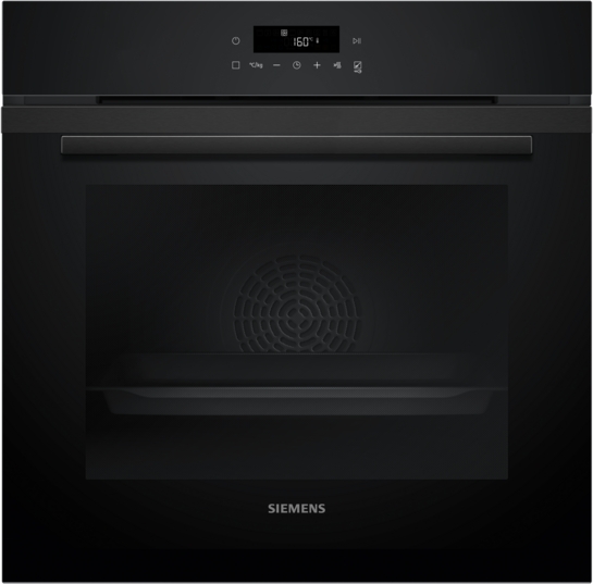 Siemens iQ300 Inbyggnadsugn 60 x 60 cm Djup svart inox