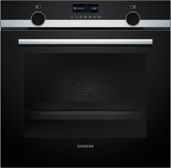 Siemens iQ500 Inbyggnadsugn 60 x 60 cm Rostfritt stål HB579GBR3