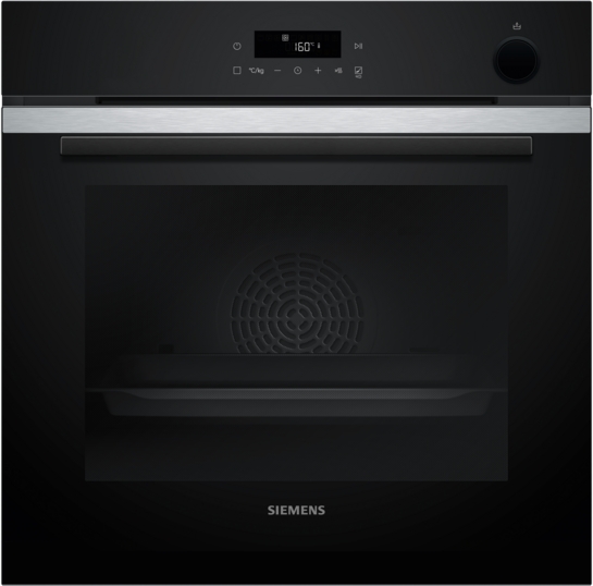Siemens iQ300 Inbyggnadsugn med ångfunktion 60 x 60 cm Rostfritt stål HR272GES3