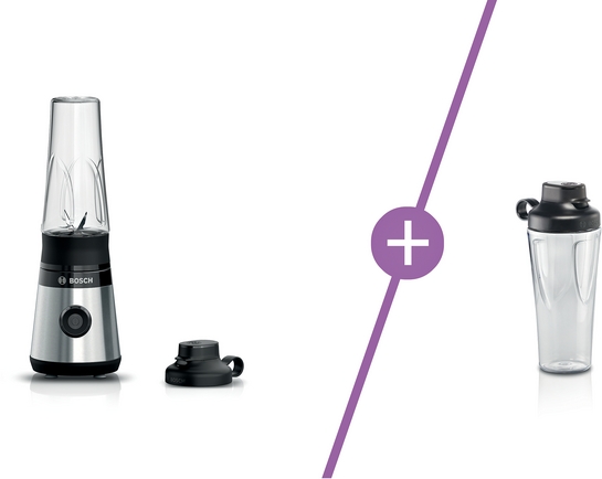 Bosch Produktbild: Bosch Serie 2 Standmixer-Set VitaPower Set 450 W Edelstahl
