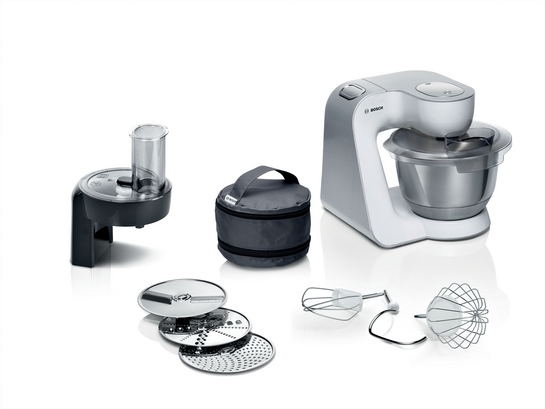 Bosch Produktbild: Bosch Serie 4 Küchenmaschine MUM 5 1000 W Weiß, silber