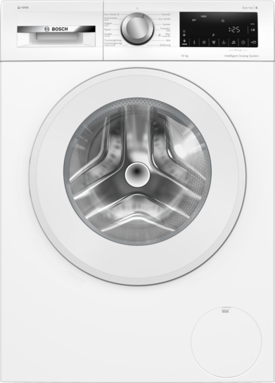 Bosch Serie 6 Tvättmaskin, frontmatad 10 kg max. 1400 varv/min