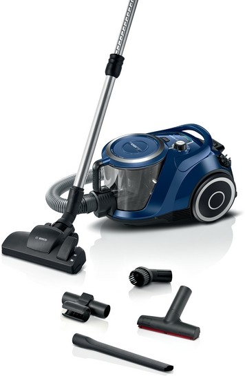 BOSCH Serie 6 Beutelloser Staubsauger Blau
