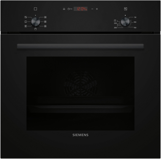 Siemens iQ100 Inbyggnadsugn 60 x 60 cm Svart HB013FBB1