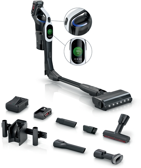 BOSCH Akku-Staubsauger Unlimited 10 Weiß