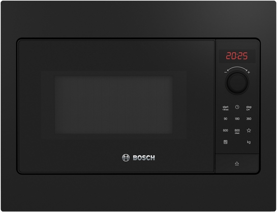 Bosch  Inbyggnadsmikro Svart BFL523MB4 Serie 2