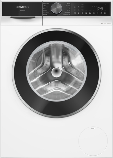 Siemens iQ500 Tvättmaskin, frontmatad 11 kg max. 1400 varv/min WG64K2ZLSN