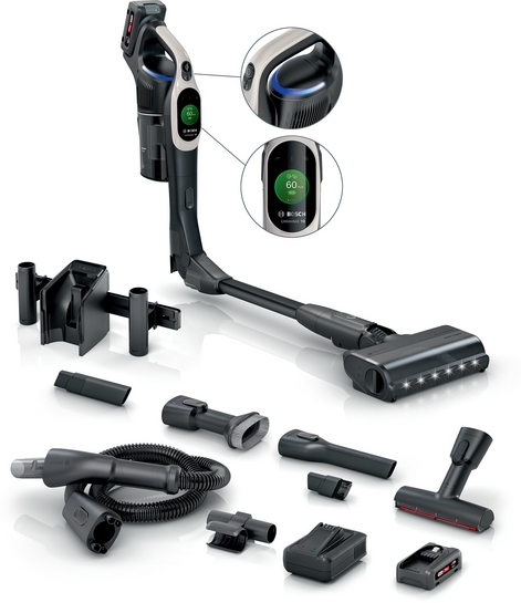 BOSCH Akku-Staubsauger Unlimited 10 Grau