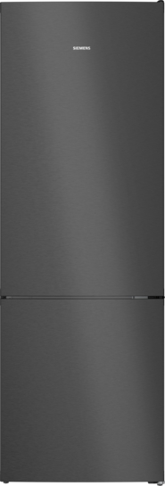 Siemens iQ300 Kombinerad kyl/frys 203 x 70 cm blackSteel KG49NVXCG
