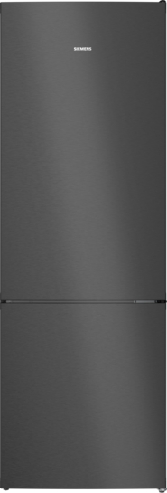 Siemens iQ300 Kombinerad kyl/frys 203 x 70 cm blackSteel KG49NVXDG