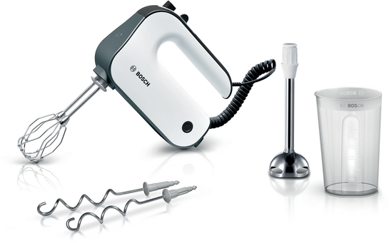 Bosch Elvisp MFQ4 850 W Vit, Mörk silver MFQ49700