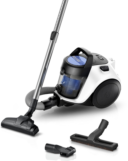 BOSCH Serie 2 Beutelloser Staubsauger Weiß