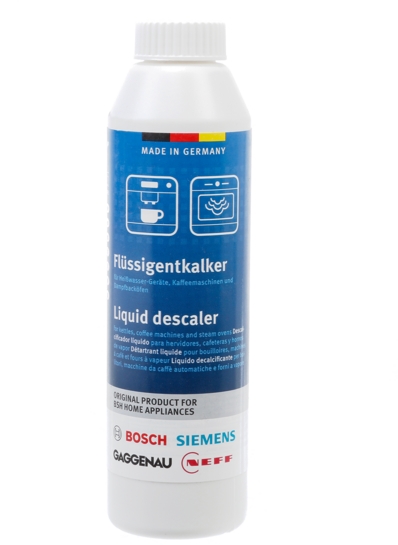 BOSCH Flüssigentkalker Gefahrgutfreier Flüssigentkalker Region WEST (Sprachen: de,en,es,fr,it,nl,pt); 1 Flasche à 250ml 00312531 BOSCH Flüssigentkalker Gefahrgutfreier Flüssigentkalker Region WEST (Sprachen: de,en,es,fr,it,nl,pt); 1 Flasche à 250ml 00312531