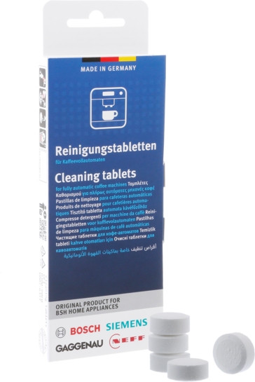 BOSCH Reinigungstabletten für Kaffeevollautomaten 00312502 BOSCH Reinigungstabletten für Kaffeevollautomaten 00312502