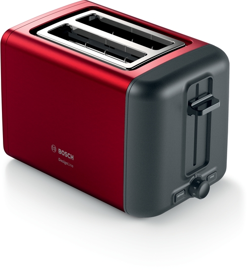 Bosch Produktbild: Bosch Kompakt Toaster DesignLine Rot