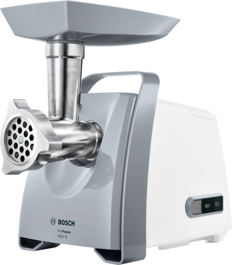 Bosch Köttkvarn ProPower 1800 W Vit, Fönstergrå