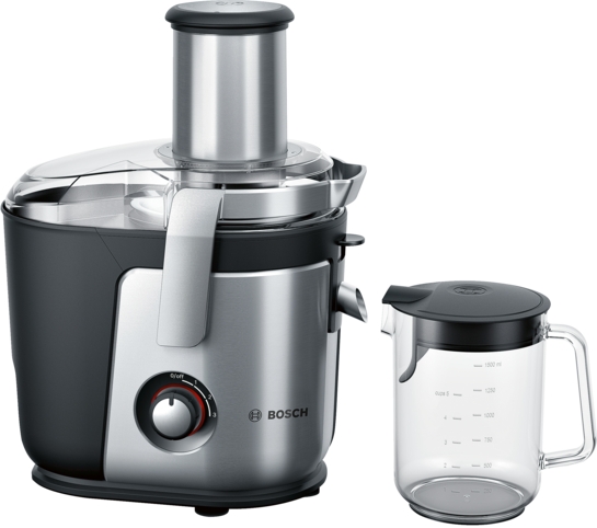 BOSCH Entsafter VitaJuice 4 1200 W Silber, Schwarz MES4010