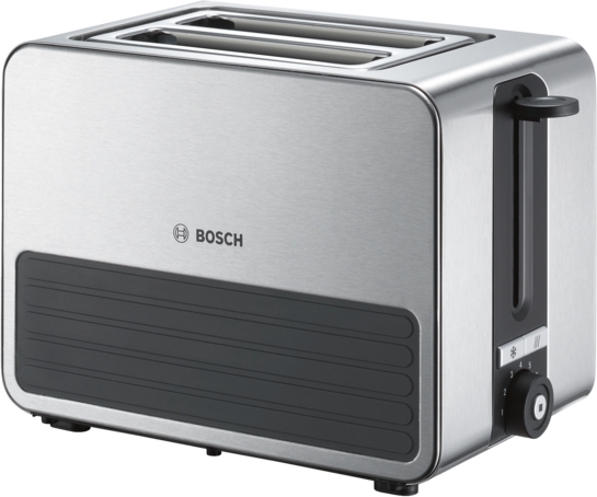 BOSCH Kompakt Toaster Grau TAT7S25