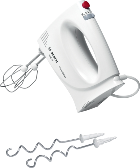 Bosch Elvisp CleverMixx 350 W Vit, röd MFQ3030