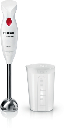 Bosch Stavmixer CleverMixx 400 W Vit, Djupröd