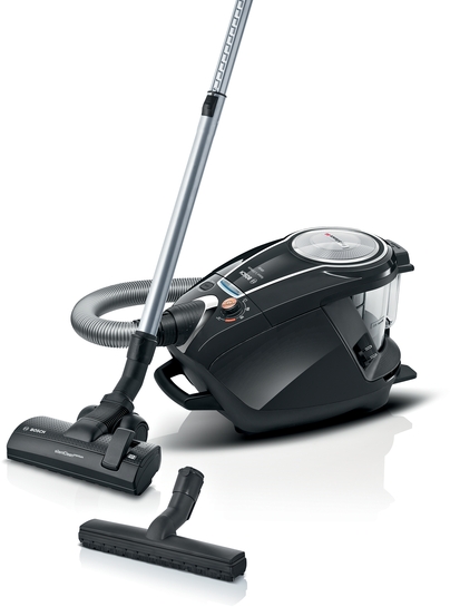BOSCH Serie 8 Beutelloser Staubsauger ProSilence Schwarz