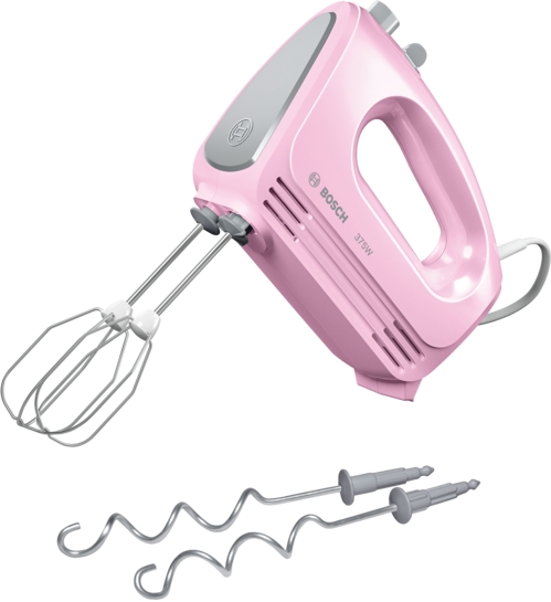 BOSCH Handrührer CleverMixx Fun 375 W Pink, grau MFQ2210K