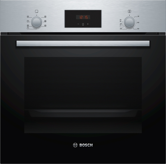 BOSCH Einbau-Backofen-Set HBF133BR0 + HEZ438201 Einbau-Backofen, Teleskopauszug, 2-fach HBF133GR0