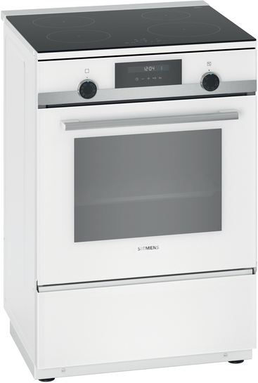 Siemens iQ500 Spis med induktionshäll Vit HL9S5E020U