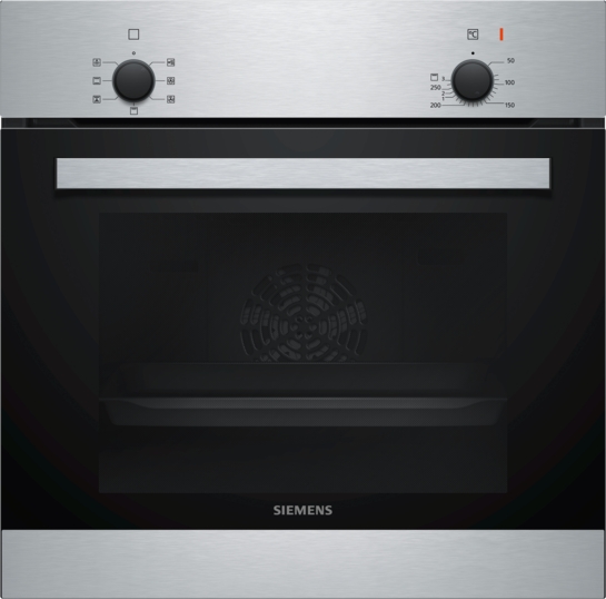 Siemens iQ100 Inbyggnadsugn 60 x 60 cm Rostfritt stål HB010FBR1S