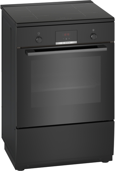 Bosch  Spis med induktionshäll Svart HLN39A060U Serie 4