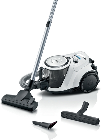 Bosch Serie 6 Dammsugare utan påse Vit