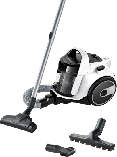 Bosch Serie 2 Dammsugare utan påse Vit
