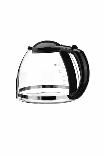 BOSCH Glasskanne Kaffee Kaffeekanne schwarz 1L