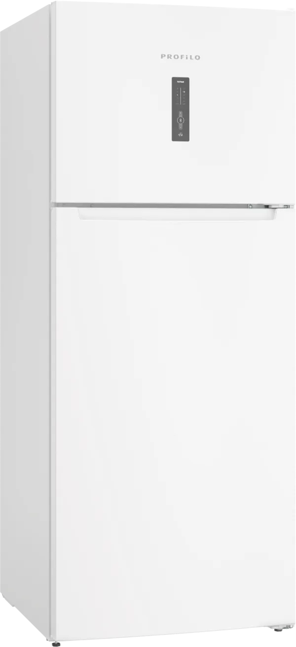 Üstten Donduruculu Buzdolabı 186 x 75 cm Beyaz, Total No Frost görsel 1