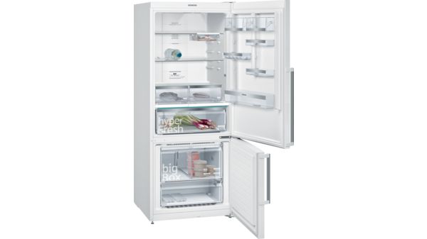 iQ500 Alttan Donduruculu Buzdolabı 186 x 75 cm Beyaz KG76NAWF0N KG76NAWF0N-3