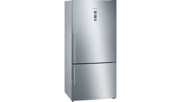 Alttan Donduruculu Buzdolabı 186 x 86 cm Kolay temizlenebilir Inox BD3086IFAN BD3086IFAN-1