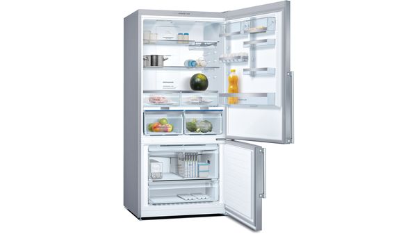 Alttan Donduruculu Buzdolabı 186 x 86 cm Kolay temizlenebilir Inox BD3086IFAN BD3086IFAN-3
