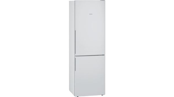 iQ300 Freistehende Kühl-Gefrier-Kombination mit Gefrierbereich unten 186 x 60 cm Weiß KG36V2WEA KG36V2WEA-1