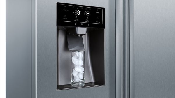 N 70 Американски side-by-side хладилник 178.7 x 90.8 cm Неръждаема стомана със защита от отпечатъци KA3923IE0 KA3923IE0-8