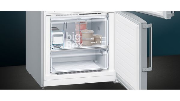 iQ500 Alttan Donduruculu Buzdolabı 186 x 75 cm Kolay temizlenebilir Inox KG76NAIF0N KG76NAIF0N-7
