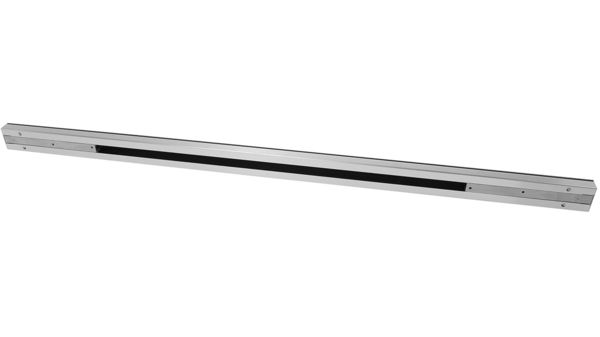 Design-Griffleiste schwarz, ohne Ausschnitt für Bedienmdoul LXBXH 898X31x40mm 17004787 17004787-3