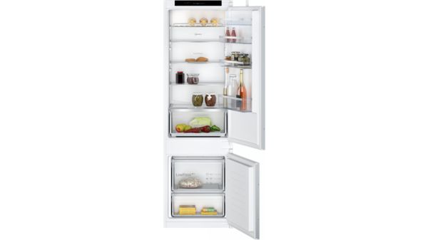 N 50 Built-in fridge-freezer with freezer at bottom 177.2 x 54.1 cm sliding hinge KI5872SE0G KI5872SE0G-1
