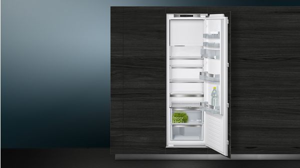 iQ500 Einbau-Kühlschrank mit Gefrierfach 177.5 x 56 cm Flachscharnier mit Softeinzug KI82LADF0 KI82LADF0-3