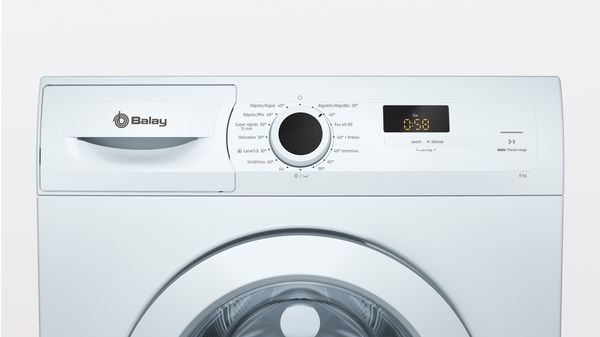 Lavadora 8 kg 1000 r.p.m., Blanco 3TS883BE 3TS883BE-2