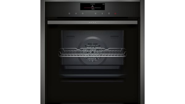 N 90 Εντοιχιζόμενος φούρνος με λειτουργία ατμού 60 x 60 cm Graphite-Grey B48FT68G0 B48FT68G0-1